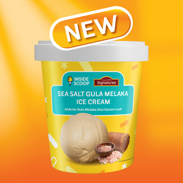 Grab Signatures Inside Scoop Sea Salt Gula Melaka 473ml