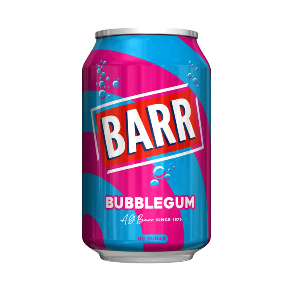 Barrs Bubblegum Can 330ml