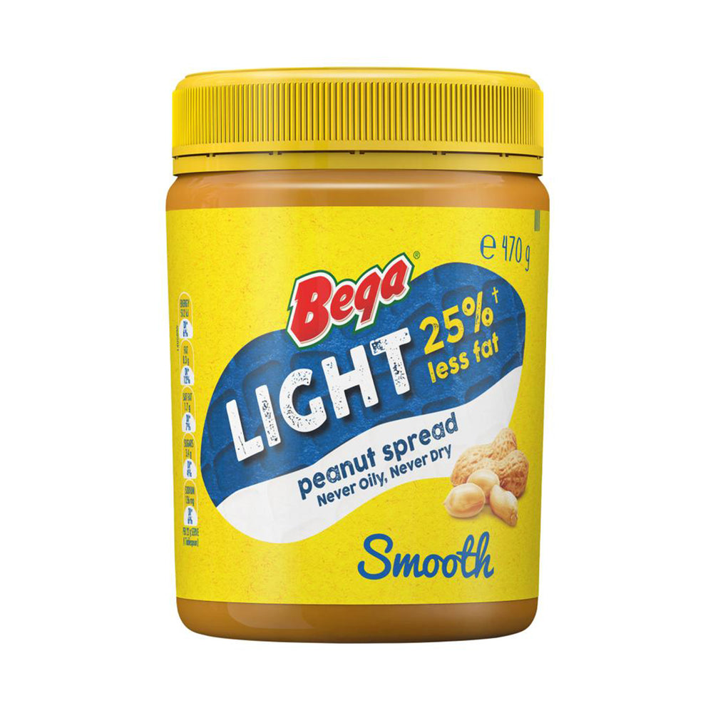 Bega Light Peanut Butter Smooth 470g