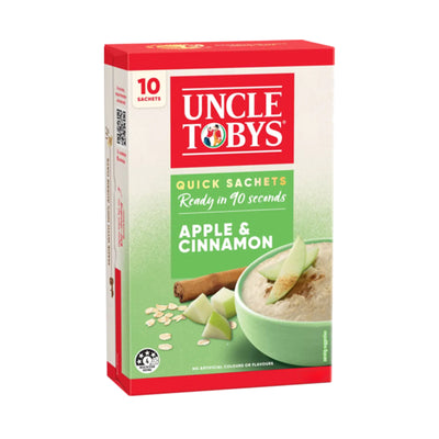 Uncle Tobys Quick Oats Apple Cinnamon 10pcs/pack