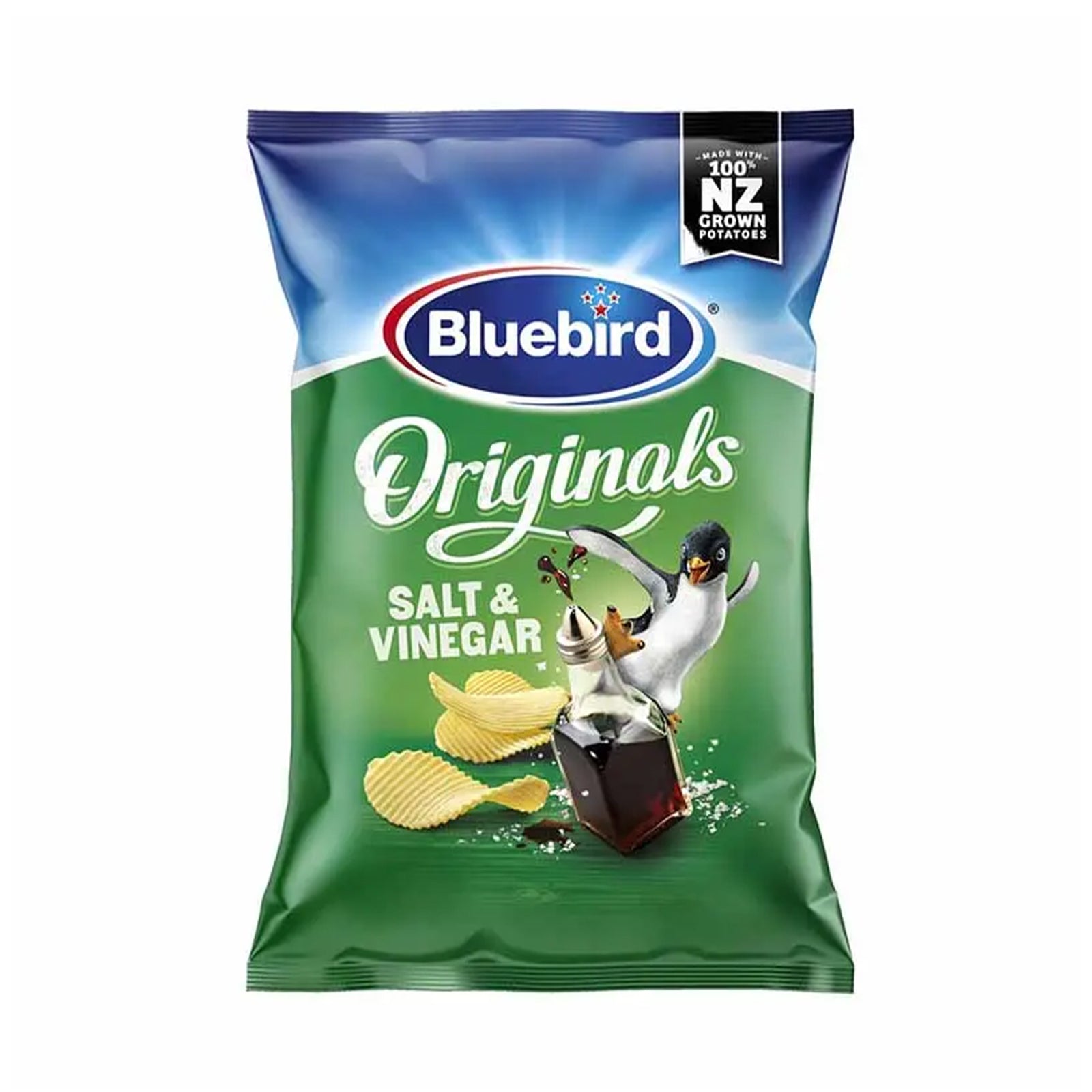 Bluebird Salt & Vinegar Potato Chips 150g