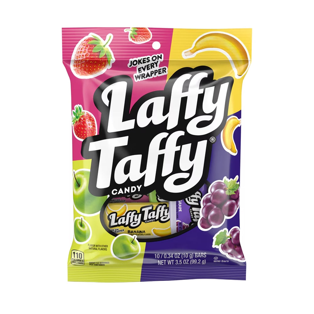 Ferrara Laffy Taffy Candy Assorted Mini Bar 99g