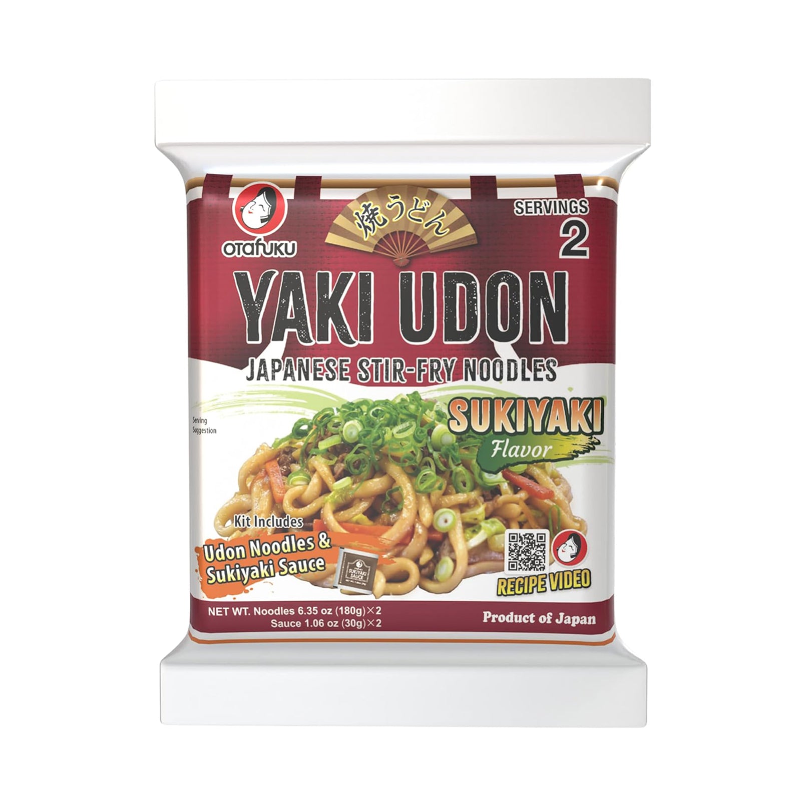 Otafuku Yaki Udon with Sukiyaki Sauce 360g