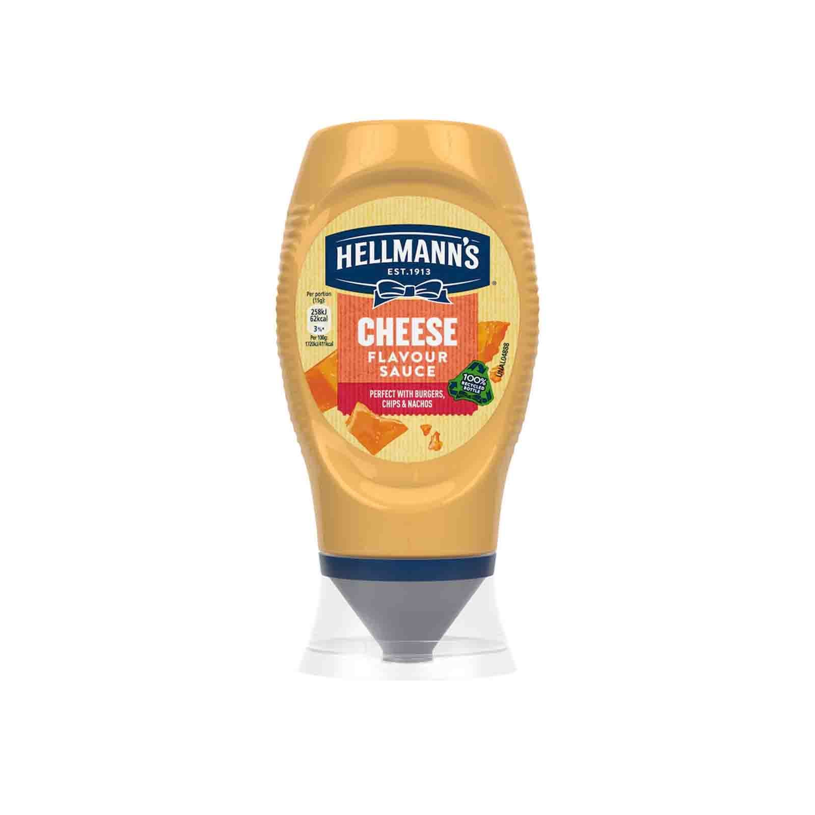 Hellmans Cheese Squeezy Sauce 250ml