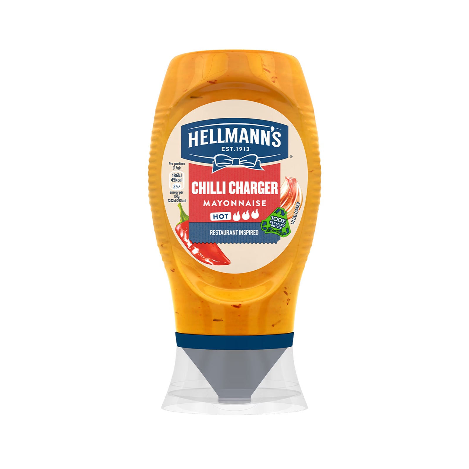 Hellmans Chilli Charger Mayonnaise 250ml