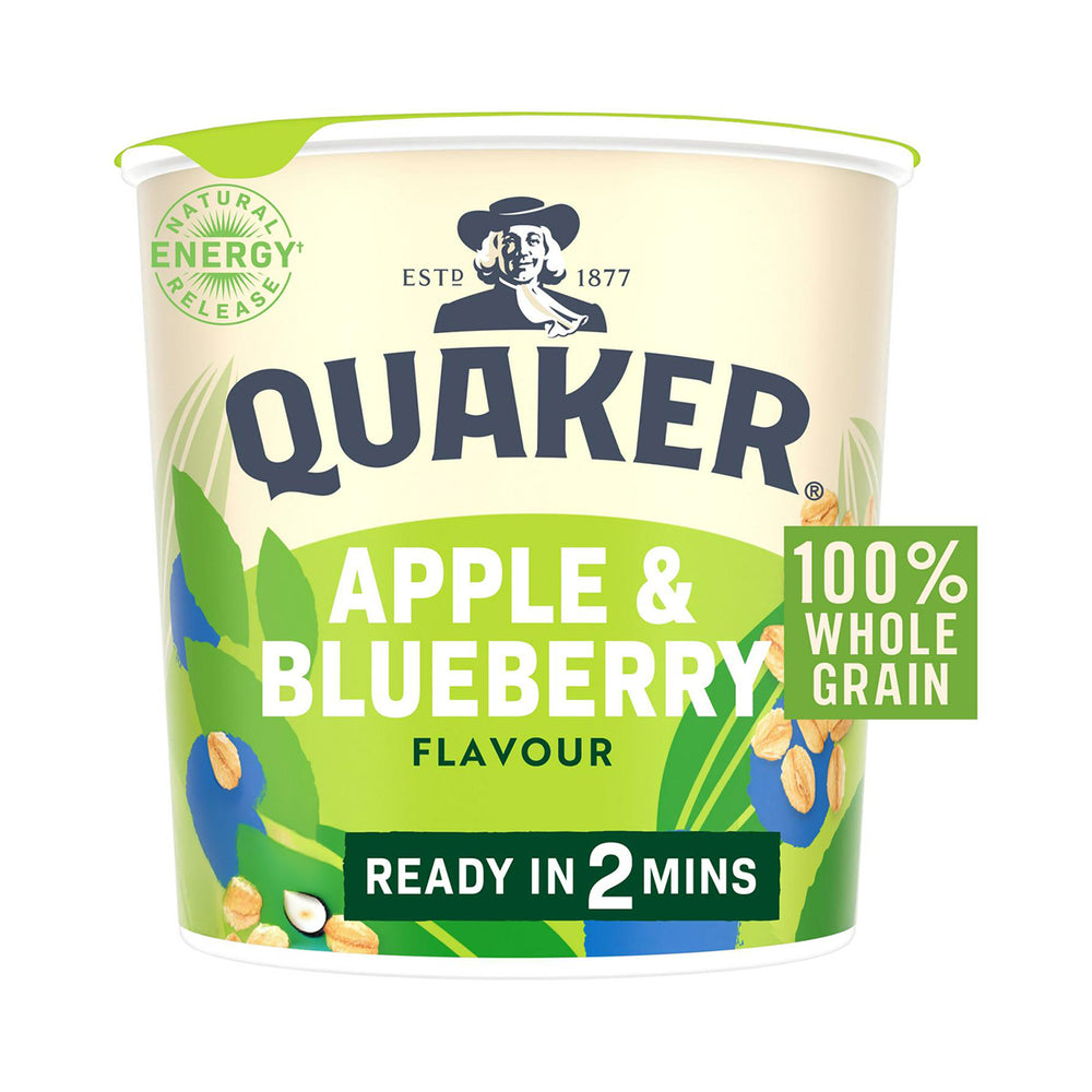 Sainsbury's Apple & Blueberry Porridge Pot 57g