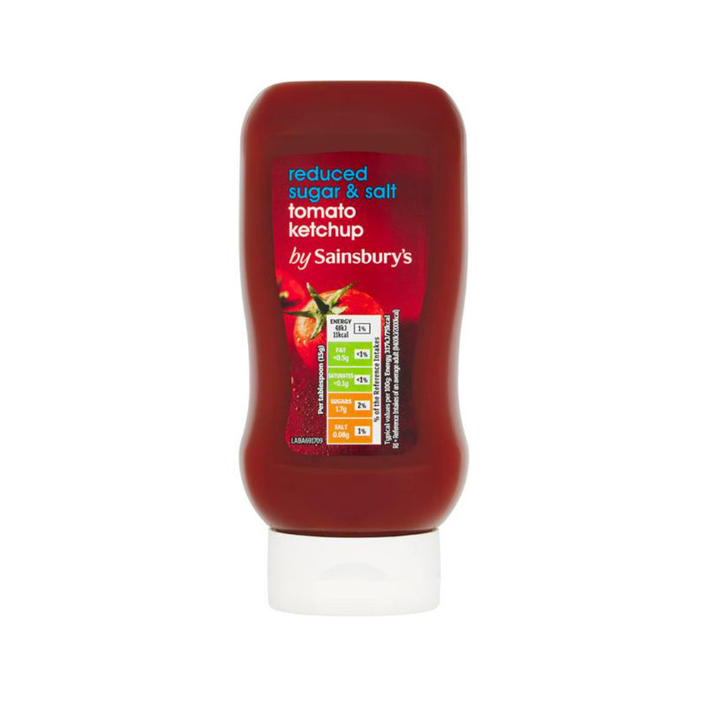 Sainsburys Tomato Ketchup Reduced Salt and Sugar 445g