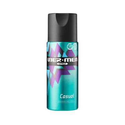Ubermen Dedorant Body Spray Style Casual 125ml