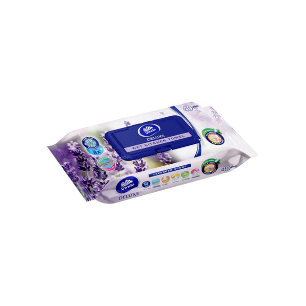 Vinda Deluxe Lavender Kitchen Wet Wipes 40sheets/pack (highest price)