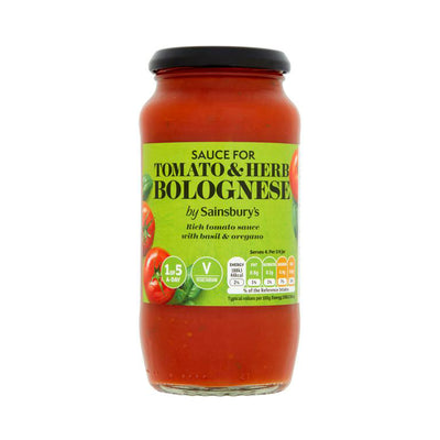 Sainsbury's Tomato & Herb Pasta Sauce 500g
