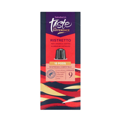 Sainsburys Taste The Difference Ristretto Coffee 10pcs/pack