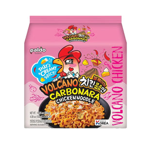 Paldo Volcano Carbonara Chicken 130g x 4