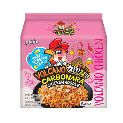 Paldo Volcano Carbonara Chicken 130g x 4