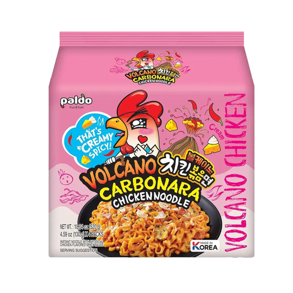 Paldo Volcano Carbonara Chicken 130g x 4