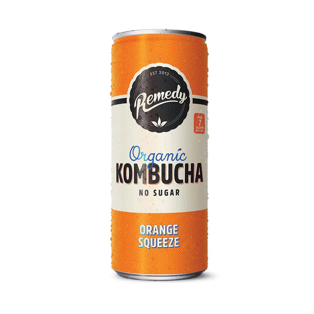 Remedy Organic Kombucha Orange Squeeze 330g