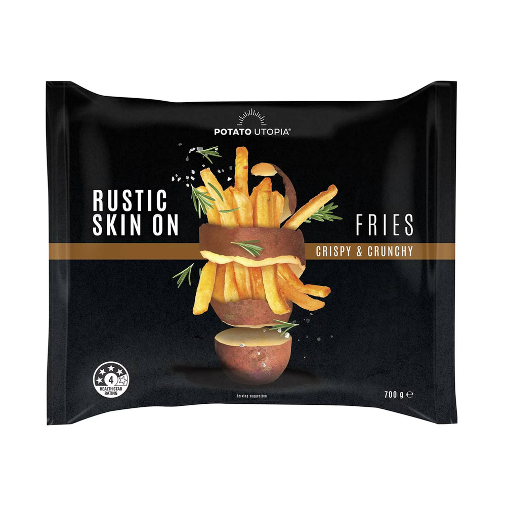 Potato Utopia Rustic Skin on Fries 700g