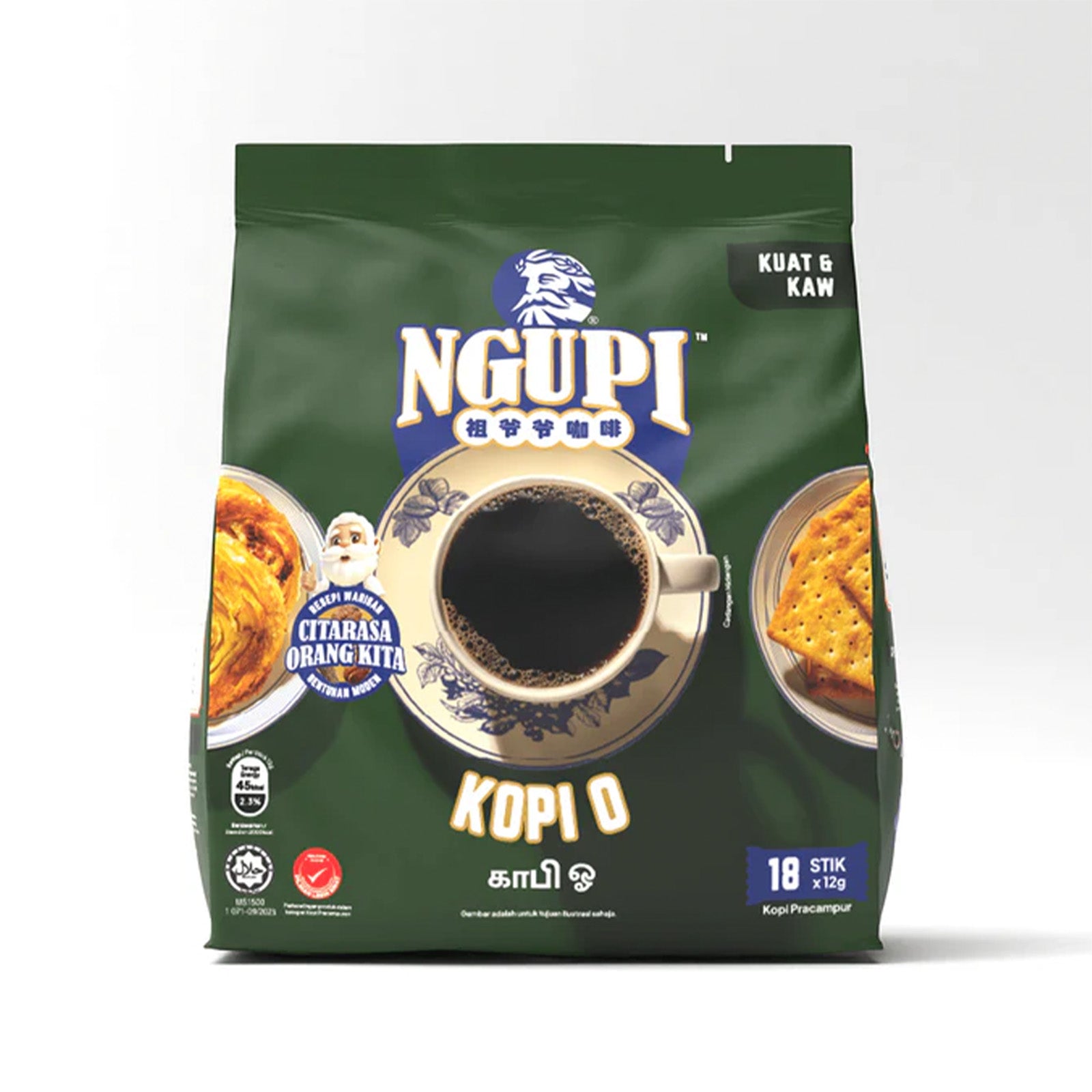Zus Ngupi Instant Premix Kopi O 18pcs/pack