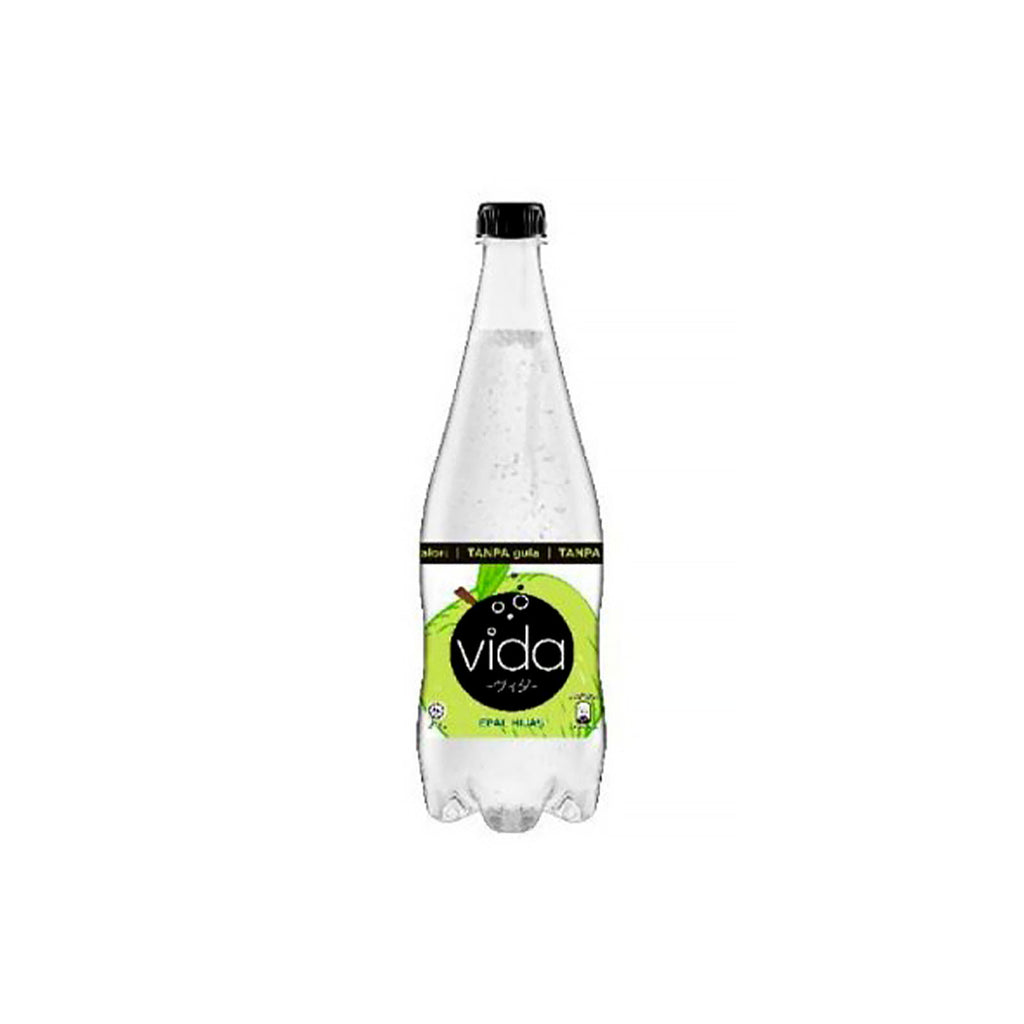 Vida Zero Green Apple Sparkling Drink 1L