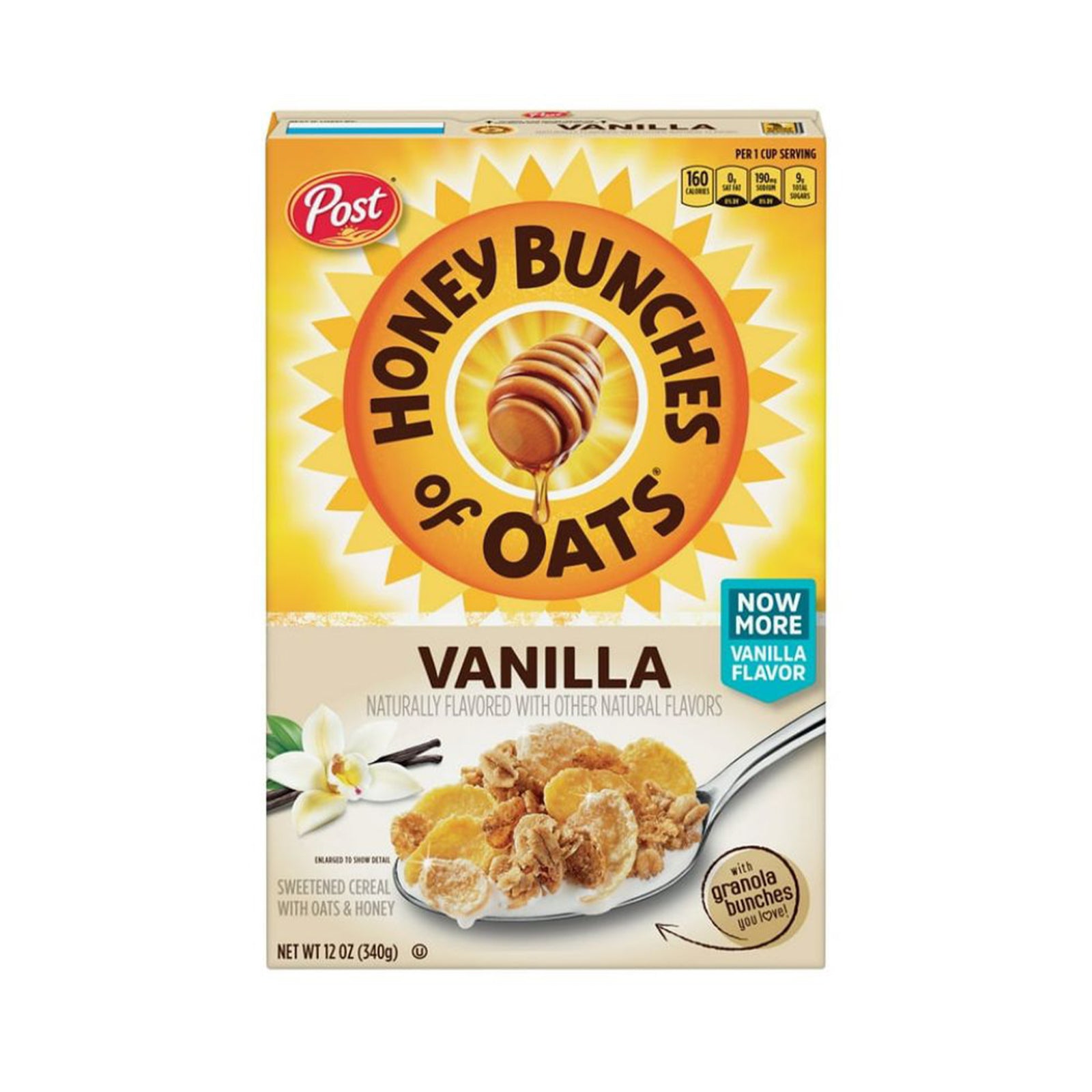 Post Honey Bunches of Oats Vanilla 340g