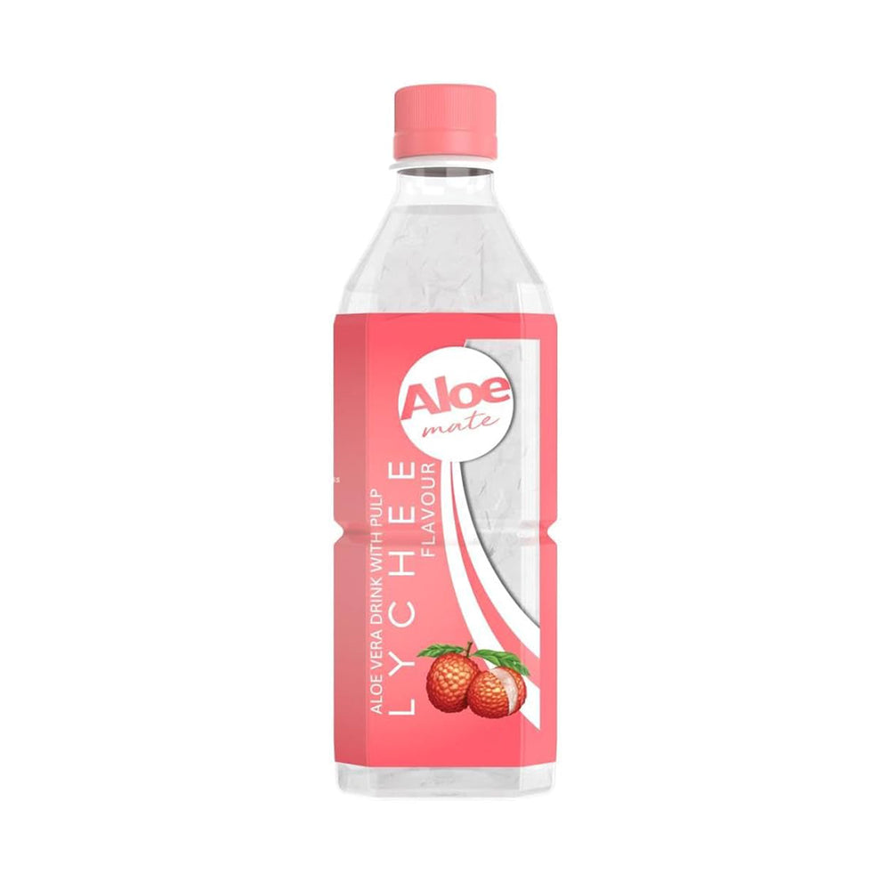 Aloe Mate Aloe Vera Drink Lychee 500ml