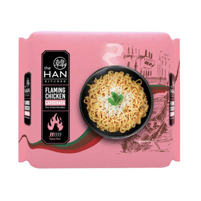 The Han Kitchen Flaming Chicken Carbonara 135g x 4