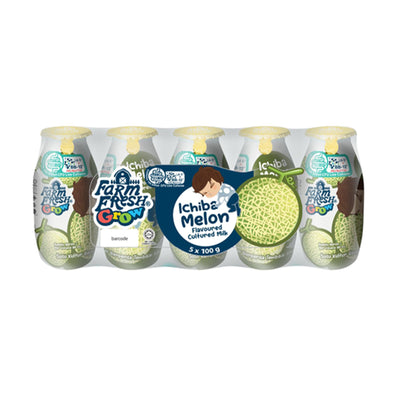 Farm Fresh Grow Ichiba Melon Cultured Milk 100ml x 5