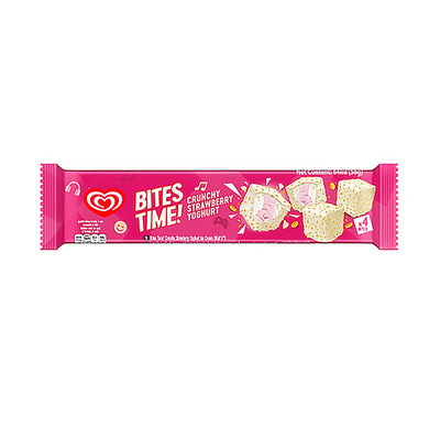 Walls Bites Straw Yoghurt Ice Cream 14g x 4