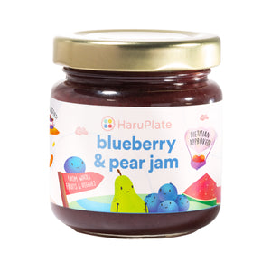 Haruplate Blueberry and Pear Jam 100g