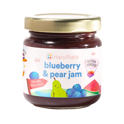 Haruplate Blueberry and Pear Jam 100g