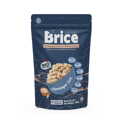 Ecobrowns Brice Pink Himalayan Salt with G Rice Puff 100g