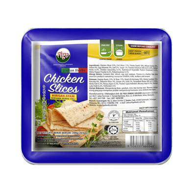 Figo Italian Herbs Chicken Slices 300g