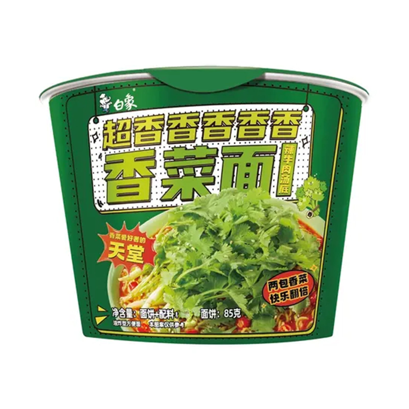 Baixiang Coriander Instant Noodle 120g