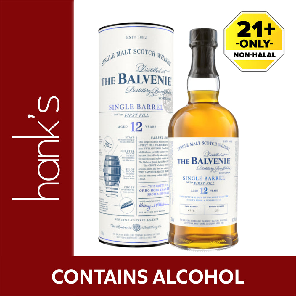The Balvenie 12Yo Single Barrel 720ml