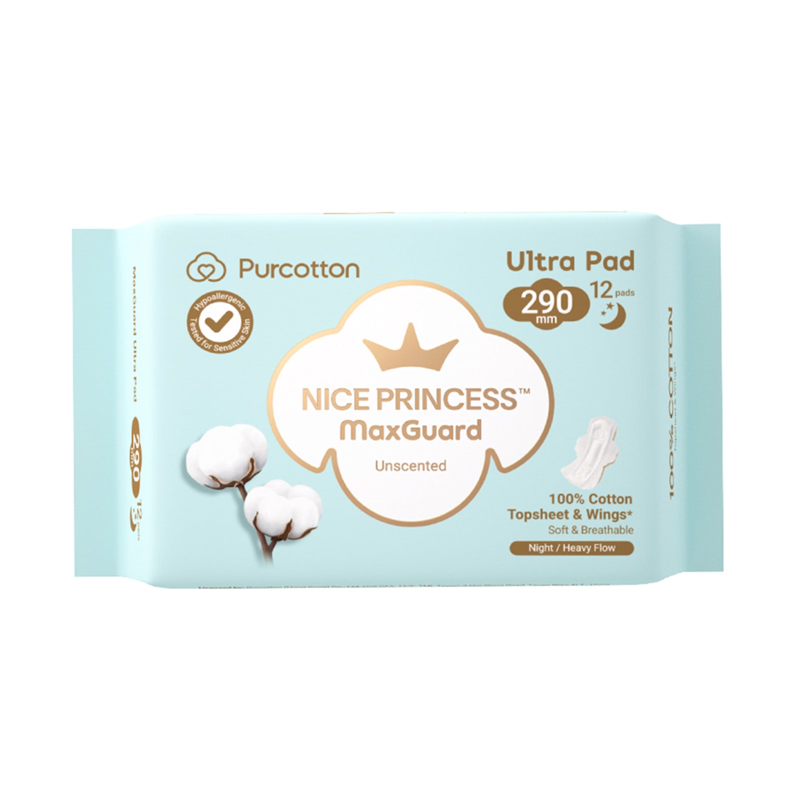 Purcotton Maxguard Ultra Pads 290mm 12pcs/pack