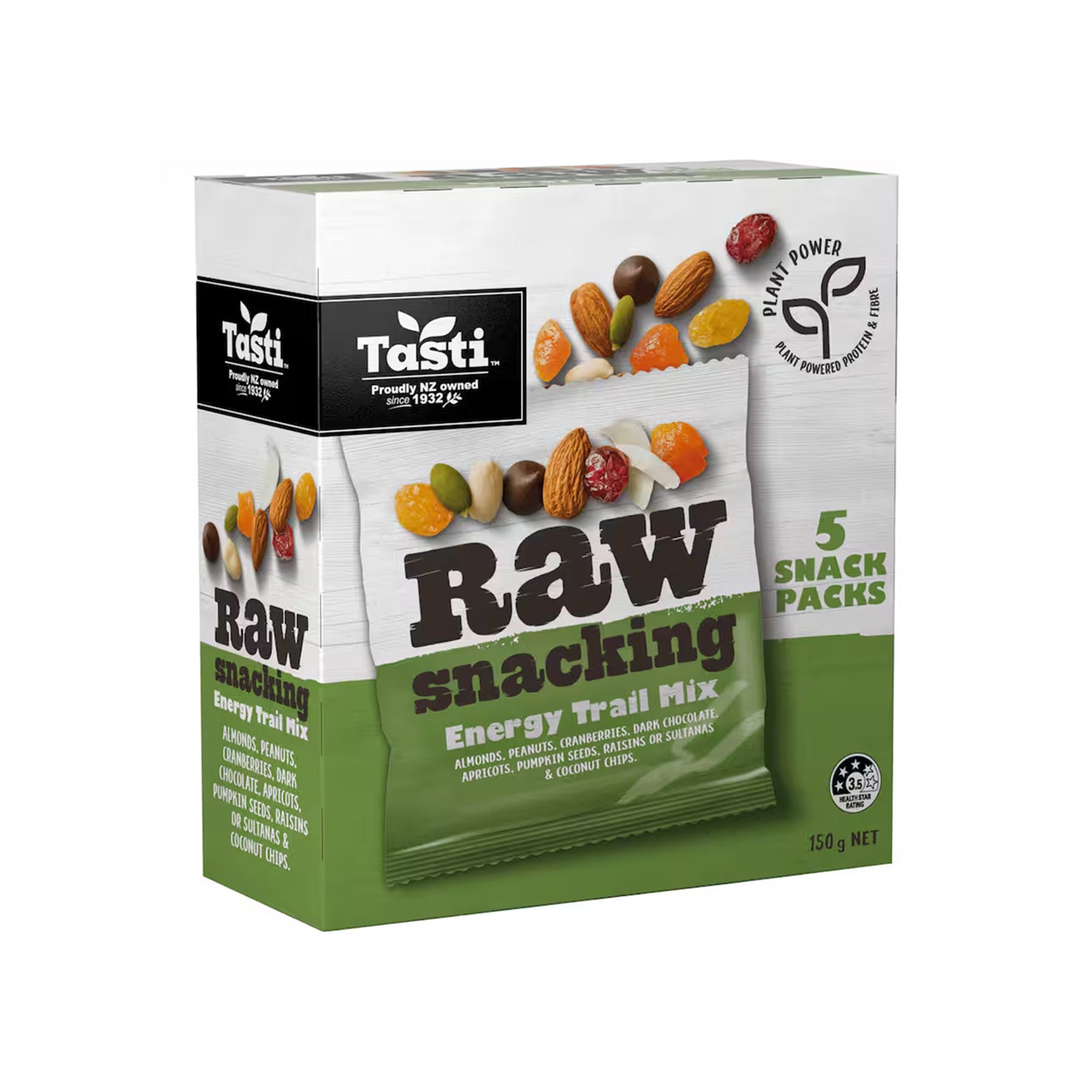 Tasti Raw Energy Snacking Trail Mix 150g