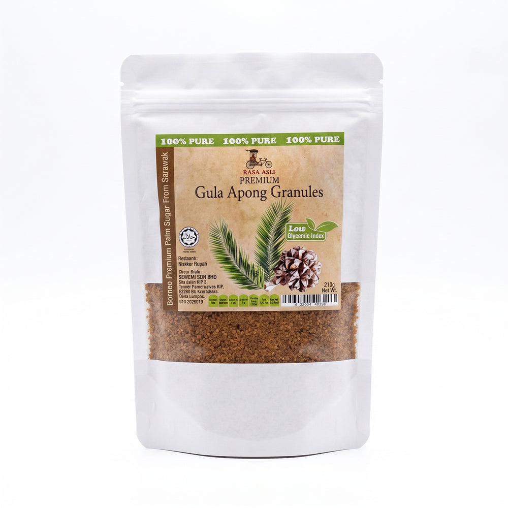 Rasa Asli Gula Apong Granules 210g