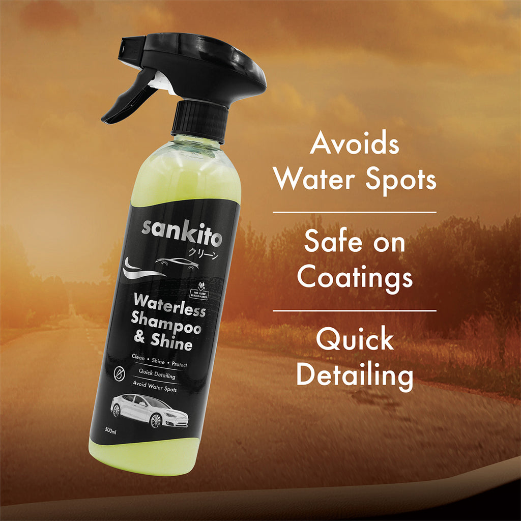 Sankito Car Waterless Shampoo & Shine 500ml