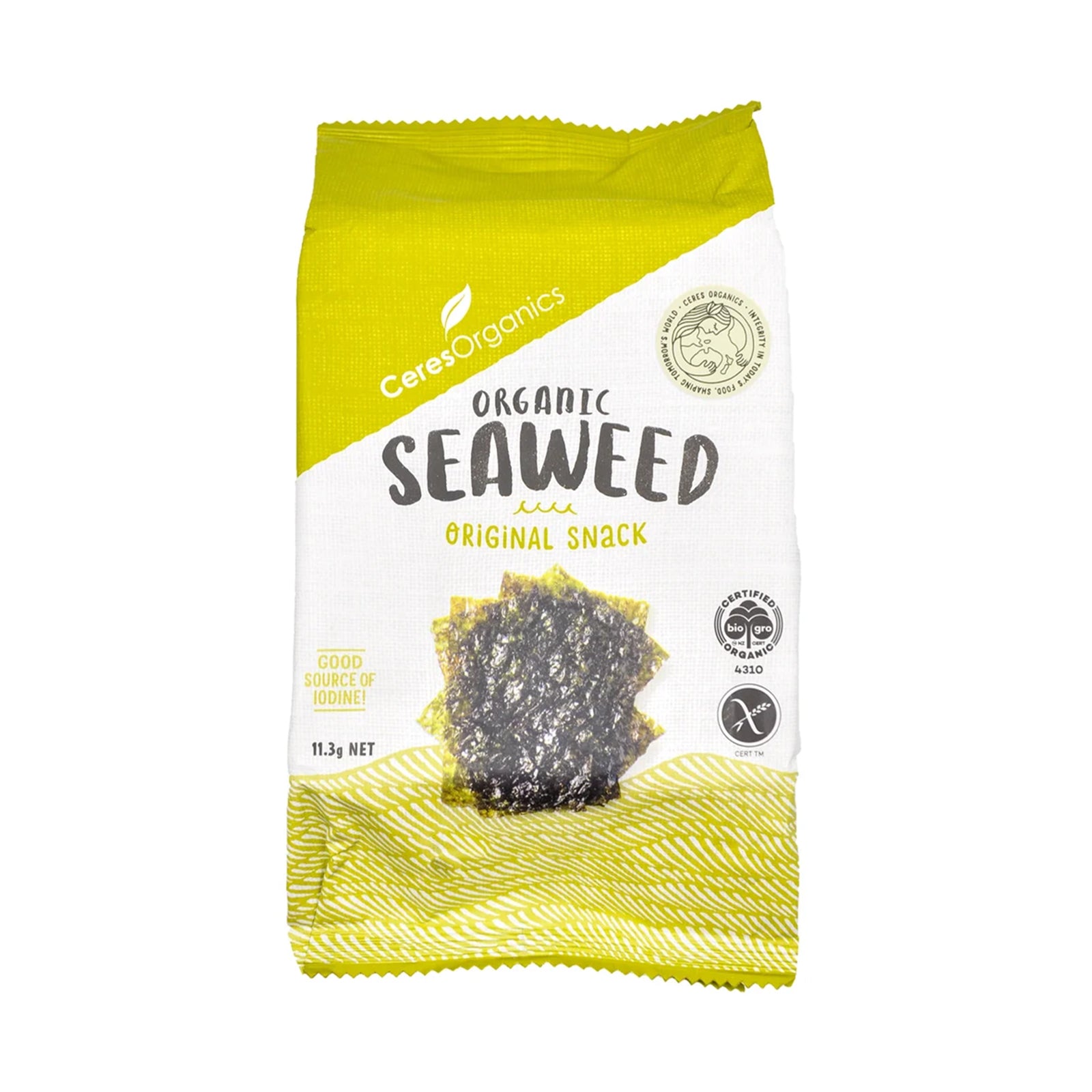 Ceres Seaweed Snack Original 11.3g