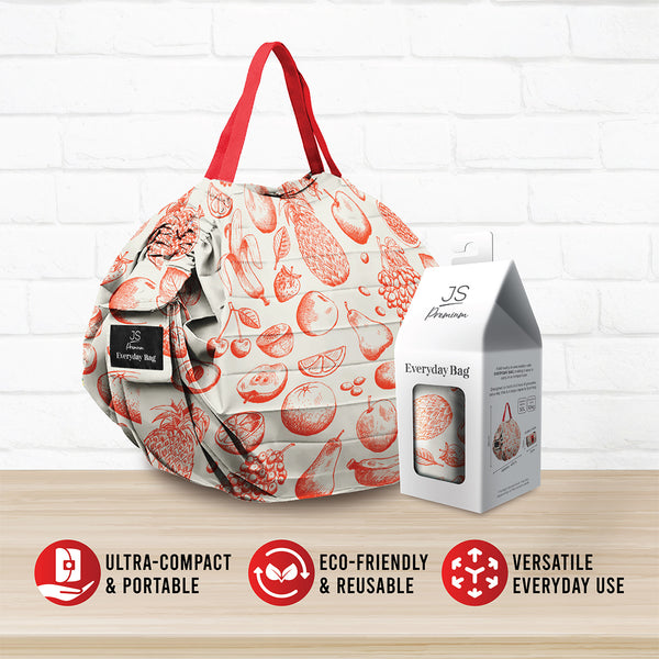JS Premium Everyday Bag Red Orange (highest price)