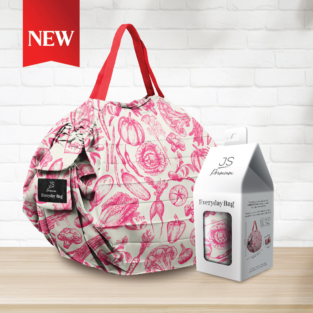 JS Premium Everyday Bag Pattern Pink – Jaya Grocer | Plaza Jelutong