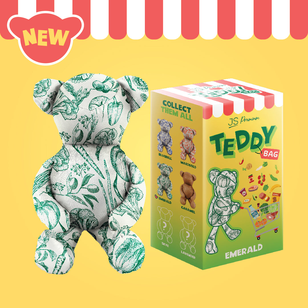 JS Premium Teddy Bag Emerald