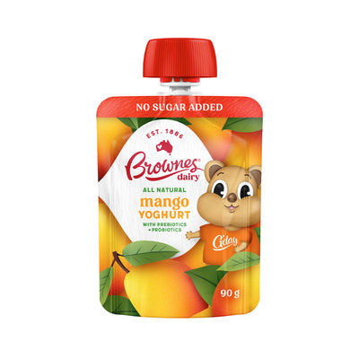 Brownes Mango Yogurt Pouch 90g