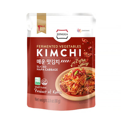 Jongga Shelf Stable Kimchi Extra Spicy 80g