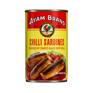 Ayam Brand Sardines in Tomato Sauce with Chilli 155g