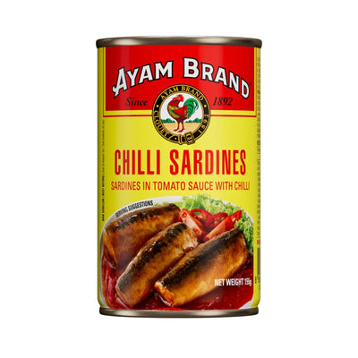 Ayam Brand Sardines in Tomato Sauce with Chilli 155g