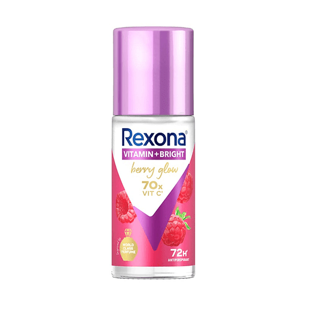 Rexona Vitamin Bright Berry Roll On Deodorant 45ml