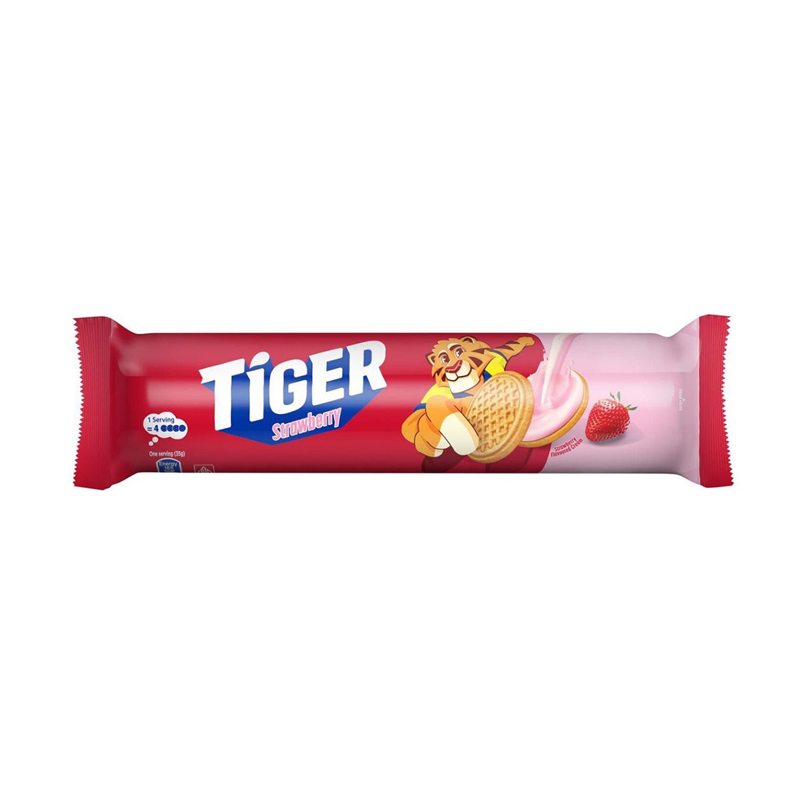 Tiger Golden Sandwich Strawberry 105g
