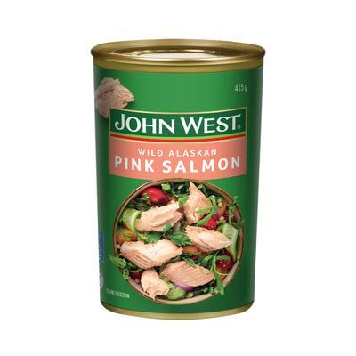 John West Wild Alaskan Pink Salmon 415g
