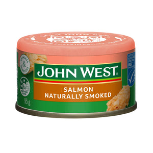 John West Skinless & Boneless Salmon Naturally Smoked 95g