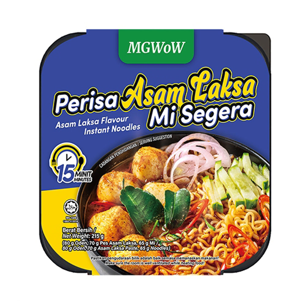 Maggi Wow Asam Laksa Instant Noodles 215g